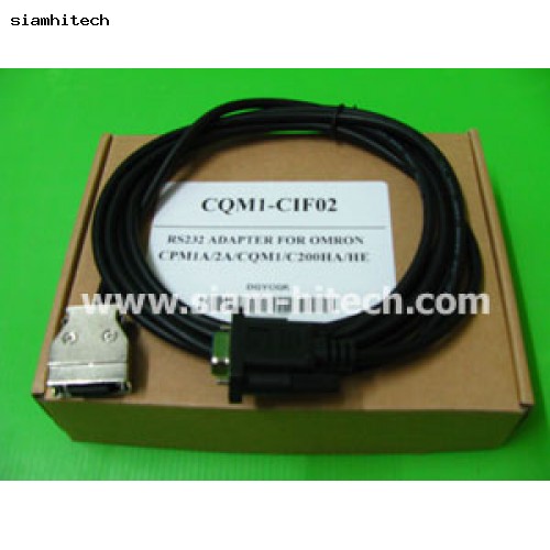 สายโหลด รุ่น CQM1-CIF02 PLC OMRON สายแบบRS232 (ใหม่)