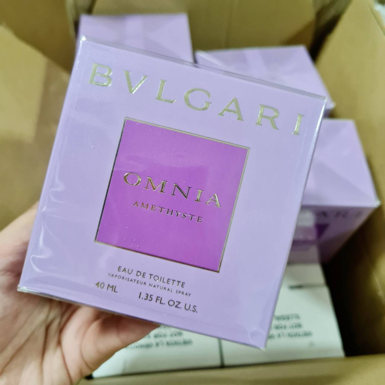 น้ำหอมแท้ Bvlgari Omnia Amethyste ม่วง 65ml กล่องซีลป้ายไทย