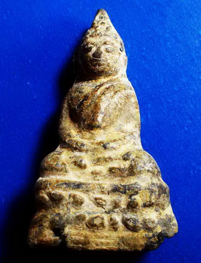 พระพุทธสมาธิ ตะกั่วสนิมแดง ยุครัตนโกสินทร์