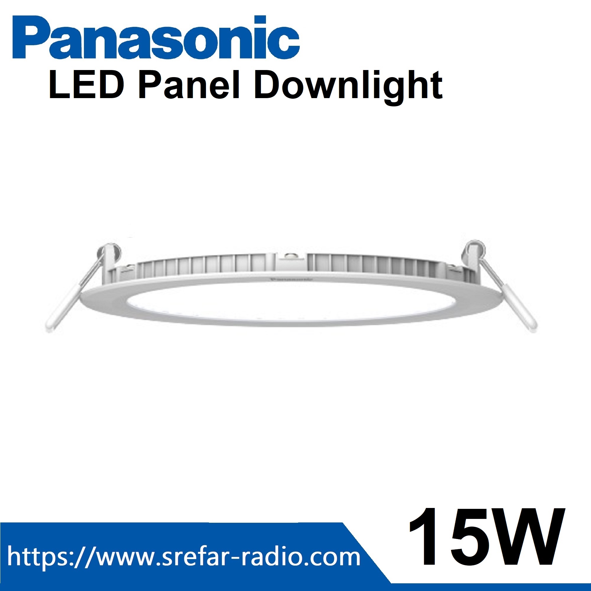 Panasonic LED Panel Downlight 15W โคมไฟดาวไลท์