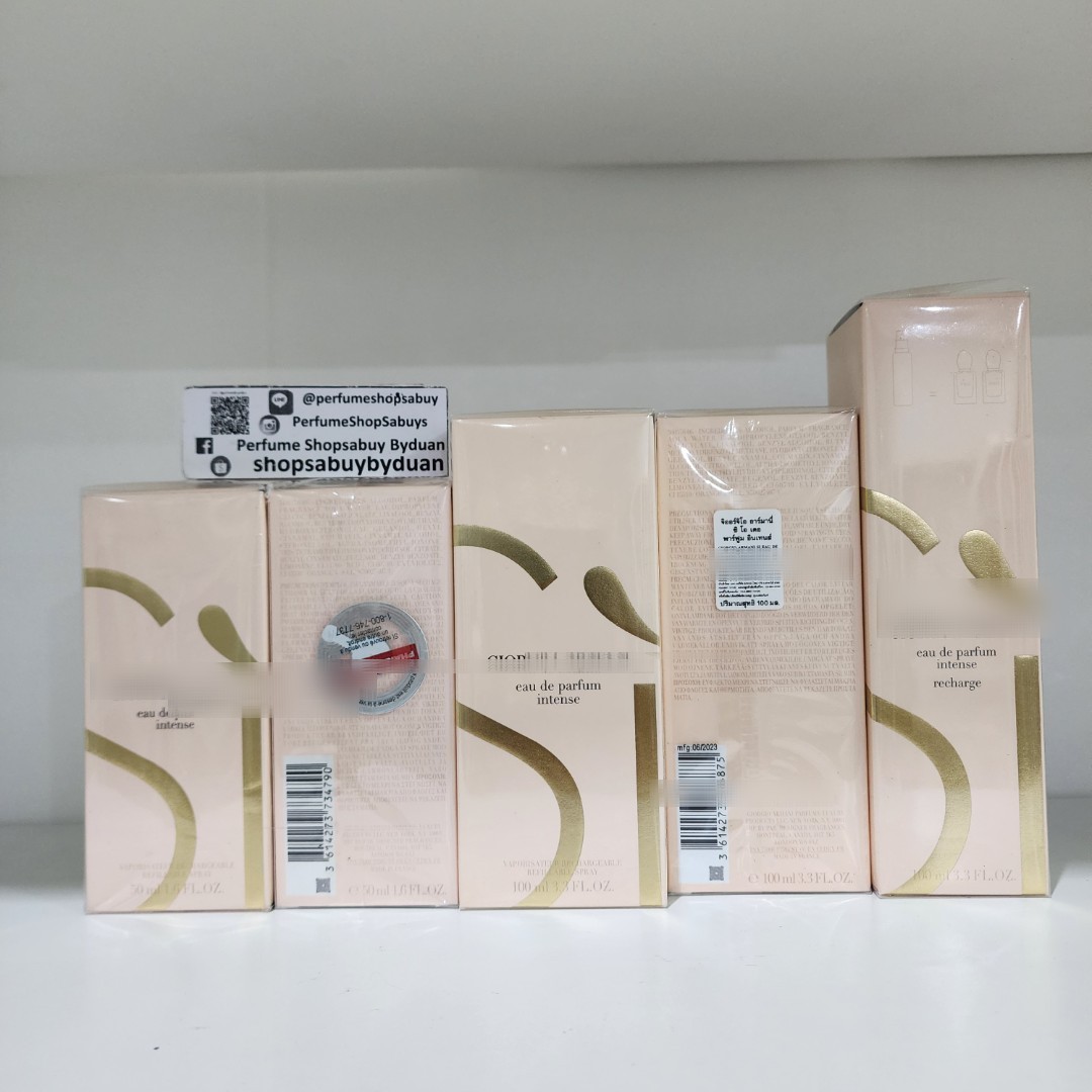 น้ำหอมแท้ Giorgio Armani Si Intense EDP 2023 ขนาด 50ml กล่องซีล