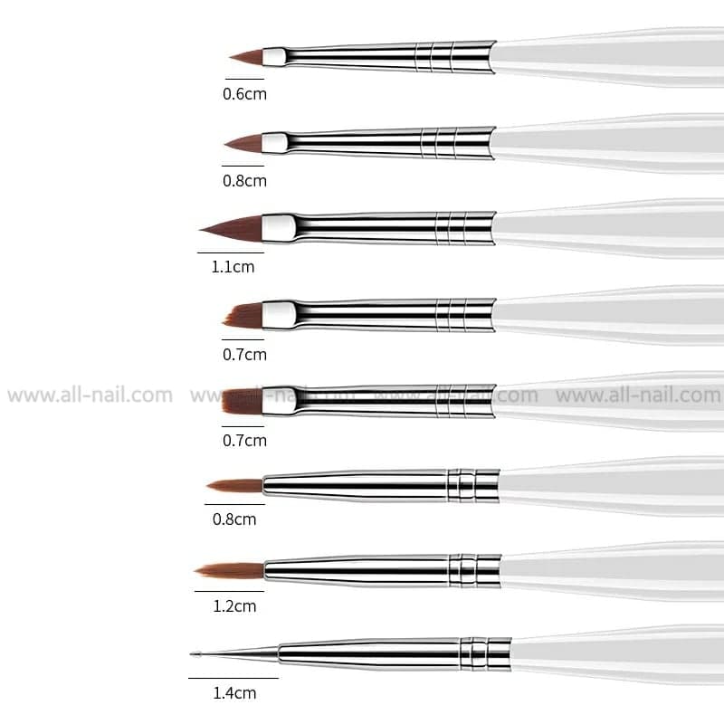 ชุดพู่กันอเนกประสงค์ 8แท่ง