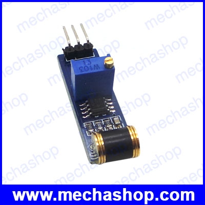 เซนเซอร์วัดแรงสั่นสะเทือน ไวเบรชั่นเซนเซอร์ 801S Vibration sensor analog output sensitivity adjustable