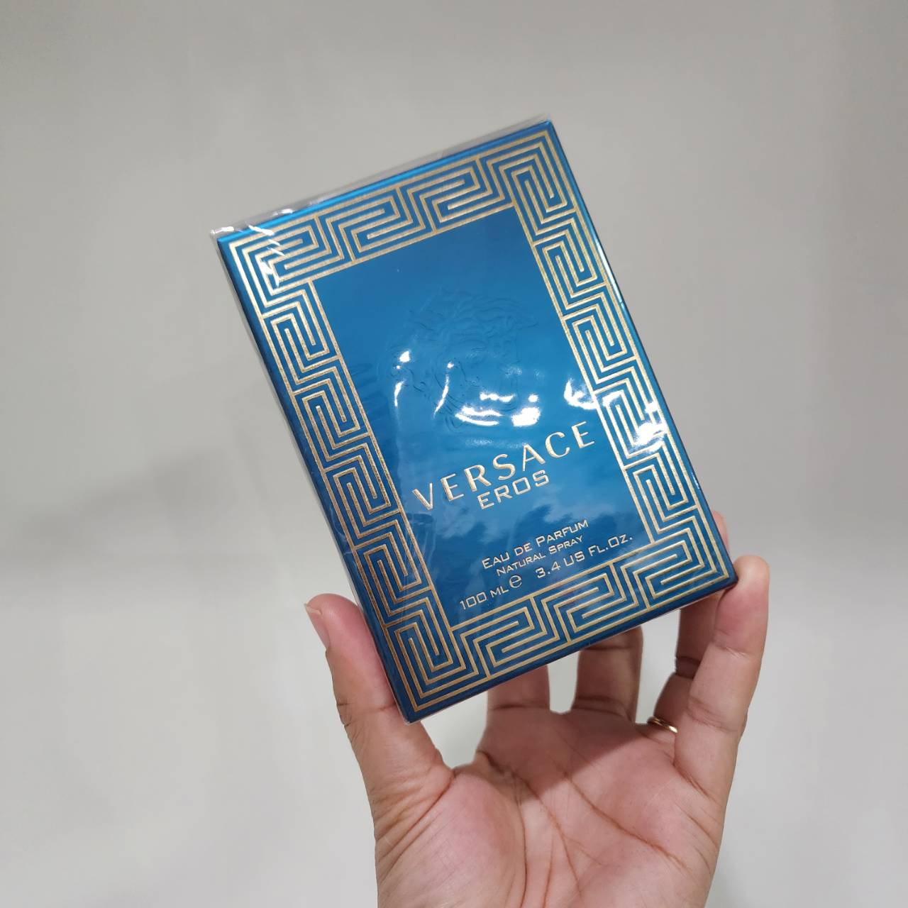 น้ำหอมแท้ Versace Eros EDP 100ml กล่องซีล