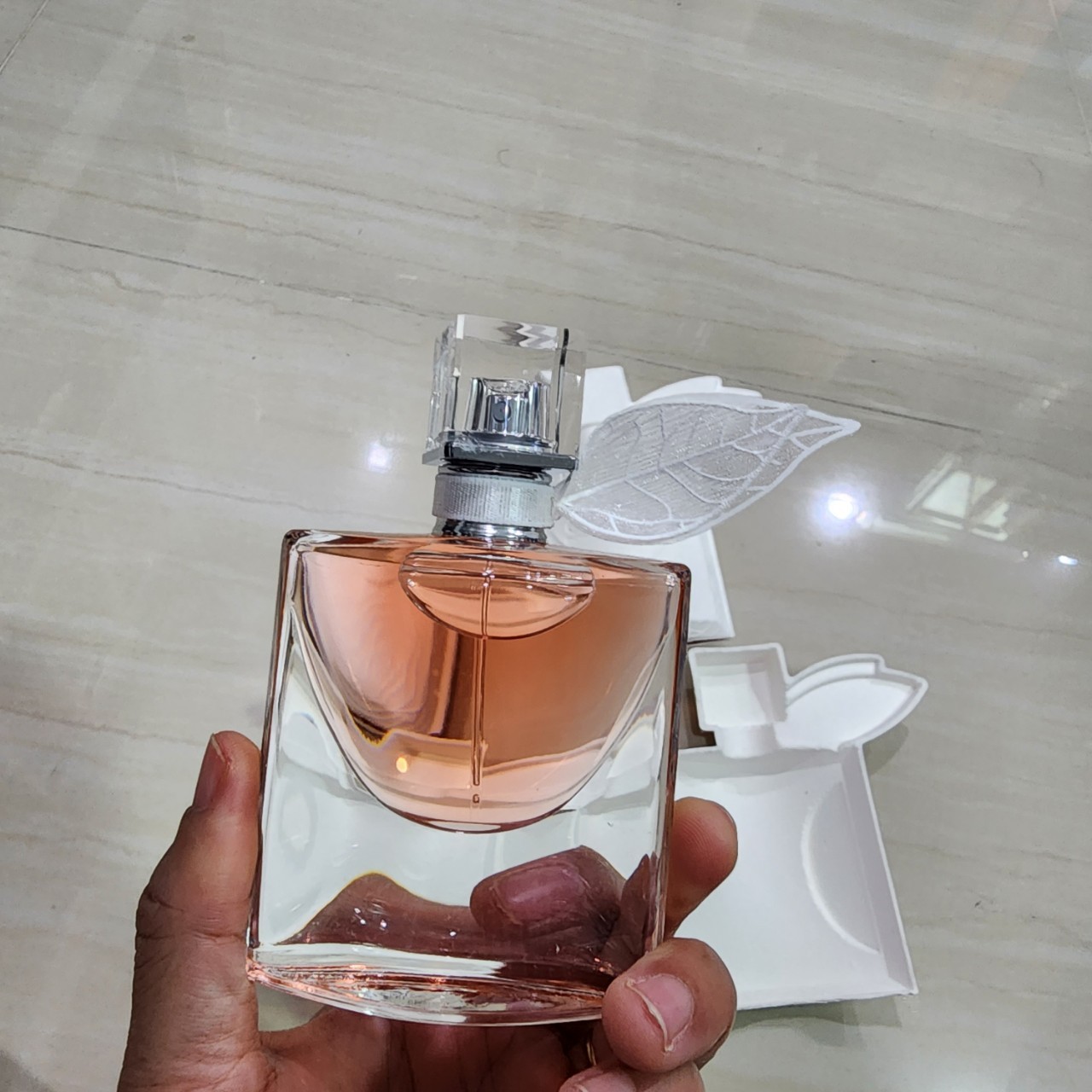 น้ำหอมแท้ Lancome La Vie Est Belle Domaine de la Rose Exitrait de Perfum 30ml กล่องจริง