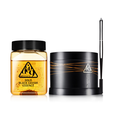 Neogen code9 Neogen code Nine Gold Black Caviar Essence & Gold Tox Tightening Pack Kit เช็ดหน้าสูตรผสมทองคำ หน้าขาวใส (สินค้าพรีออเดอร์รอของ 10-14 วันทำการ)