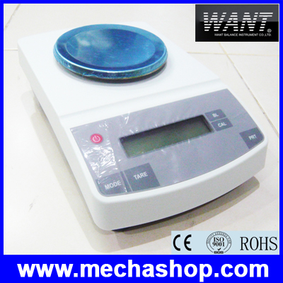 เครื่องชั่งแบบละเอียด 2 ตำแหน่ง เครื่องชั่งความละเอียดสูง ชั่งได้ 500g/0.01g, 1000g/0.01g, 2200g/0.01g WANT Multi-Point Calibration Precision Scale Weigh อุปกรณ์ครบชุด