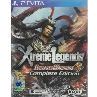 PSVita: Dynasty Warriors 8 Xtreme Legends - Complete Edition (Z3) [ส่งฟรี EMS]