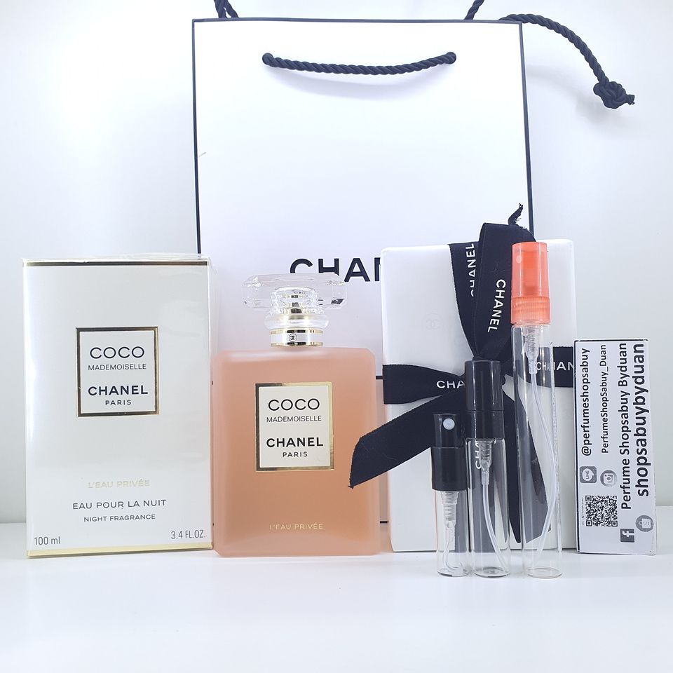 น้ำหอมแท้แบ่งขาย Chanel COCO Mademoiselle L'Eau Privee💕Travel Size แบบทดลอง