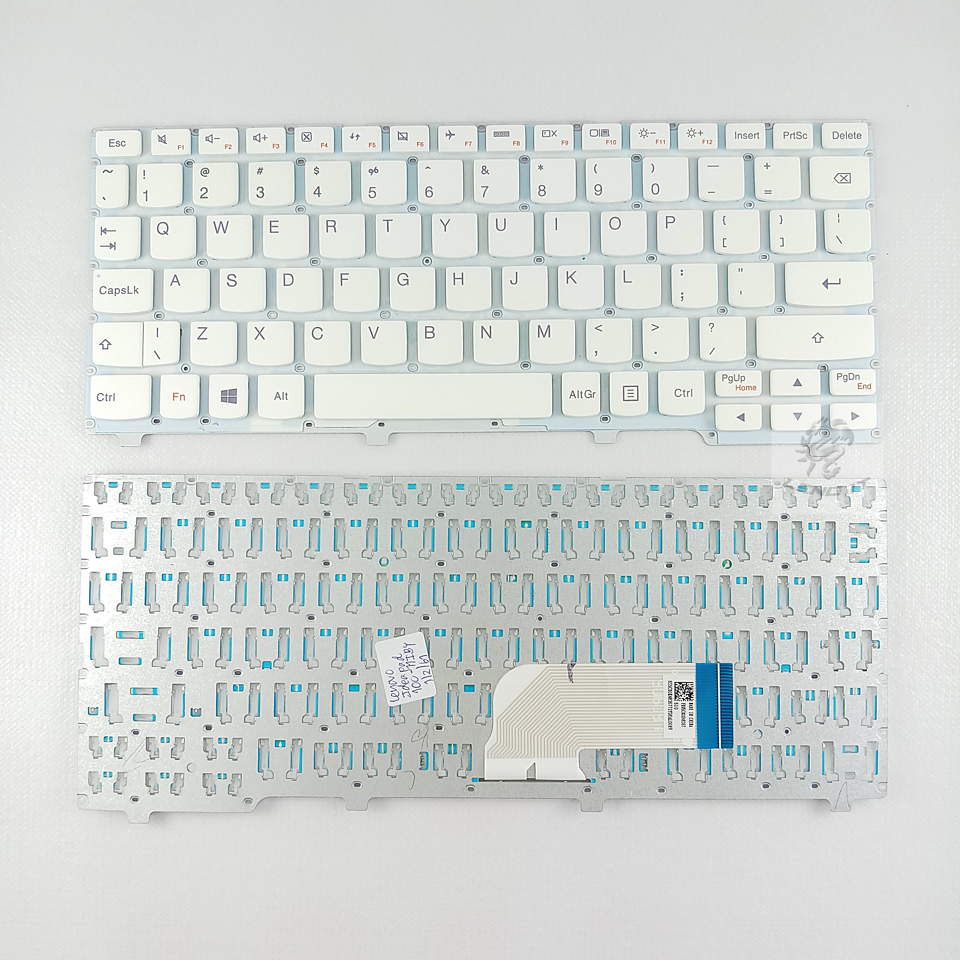 KEYBOARD LENOVO IDEAPAD 100-11IBY สีขาว