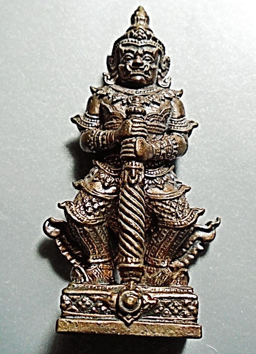 ท้าวเวสสุวรรณ หลวงพ่อทอง วัดบ้านไร่ จ.นครราชสีมา รุ่นยกฐานะ ทองนำโชค ปี2564