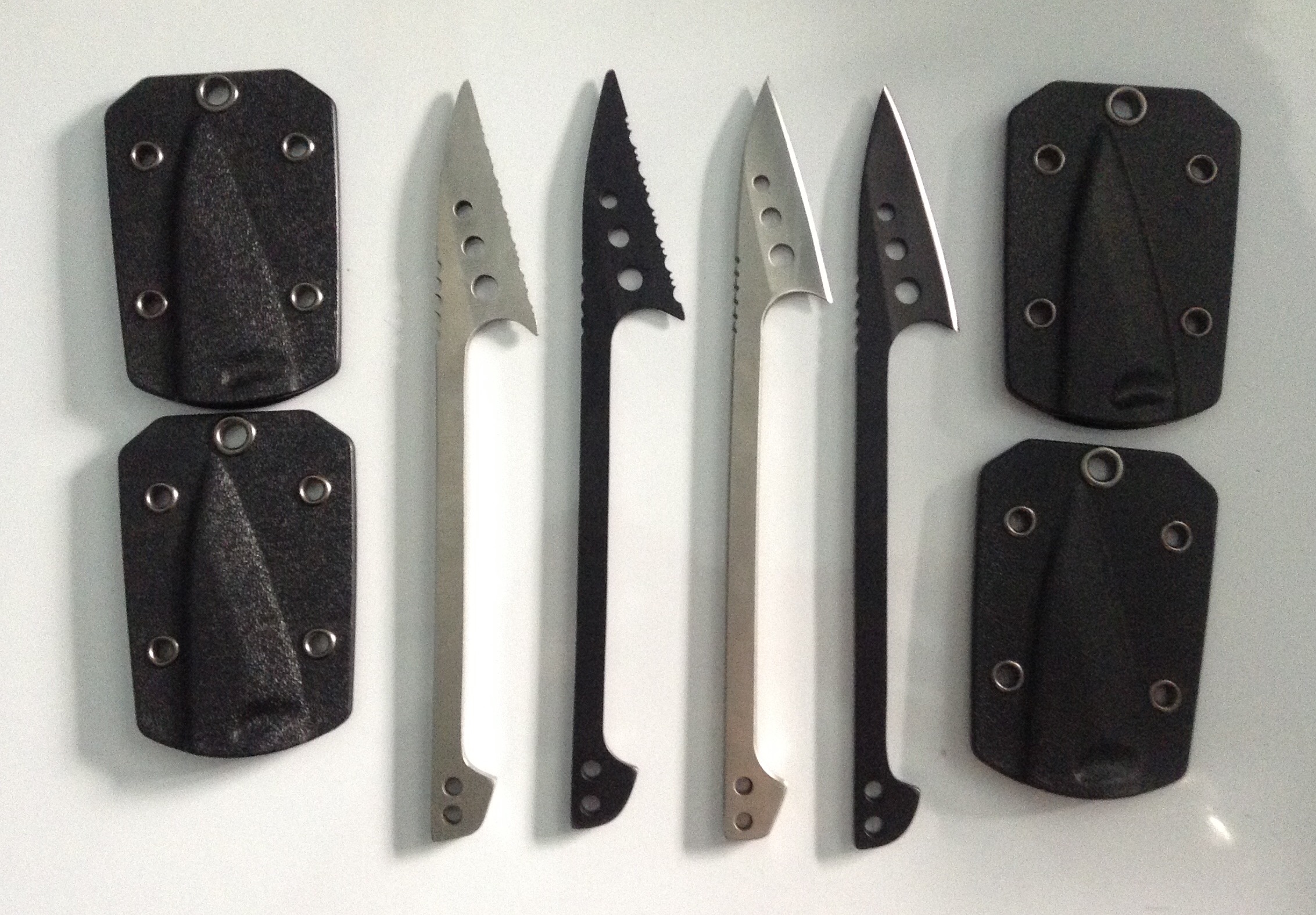 ฉมวก มีดเฉือนมีดแล่ปลา พร้อมปลอกฝัก จากค่าย EDC GEAR