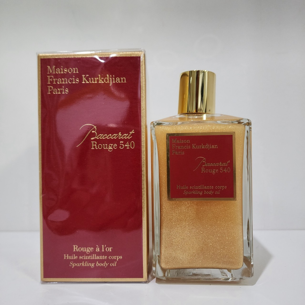 MFK BR 540 Huile scintillante corps Sparkling body oil 200ml กล่องซีล