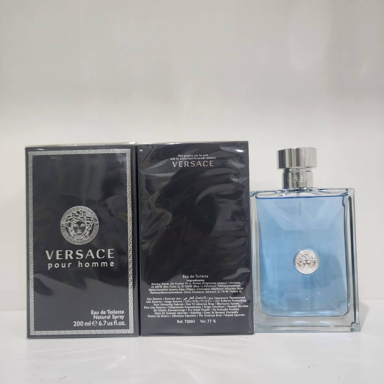 น้ำหอมแท้ Versace Pour Homme EDT 200ml กล่องซีล