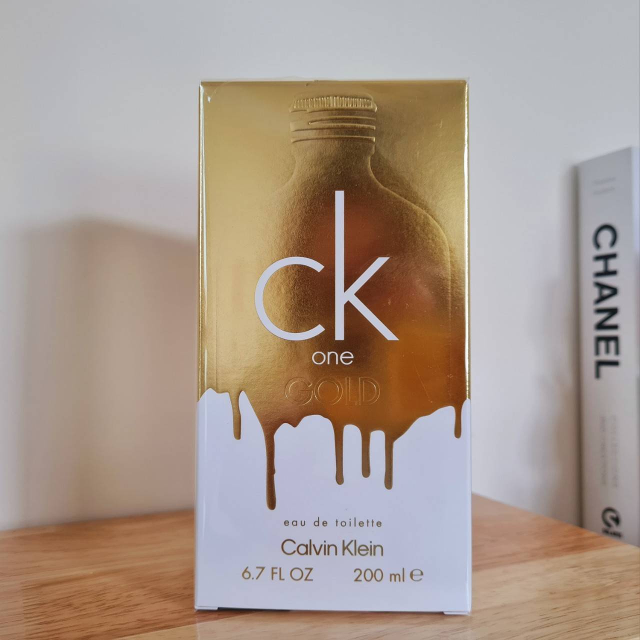 น้ำหอมแท้ Calvin Klein CK One Gold Limited Edition EDT 200 ml. กล่องซีล