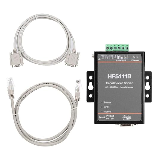 HF5111B : RS232/RS485/RS422 to Ethernet Converter