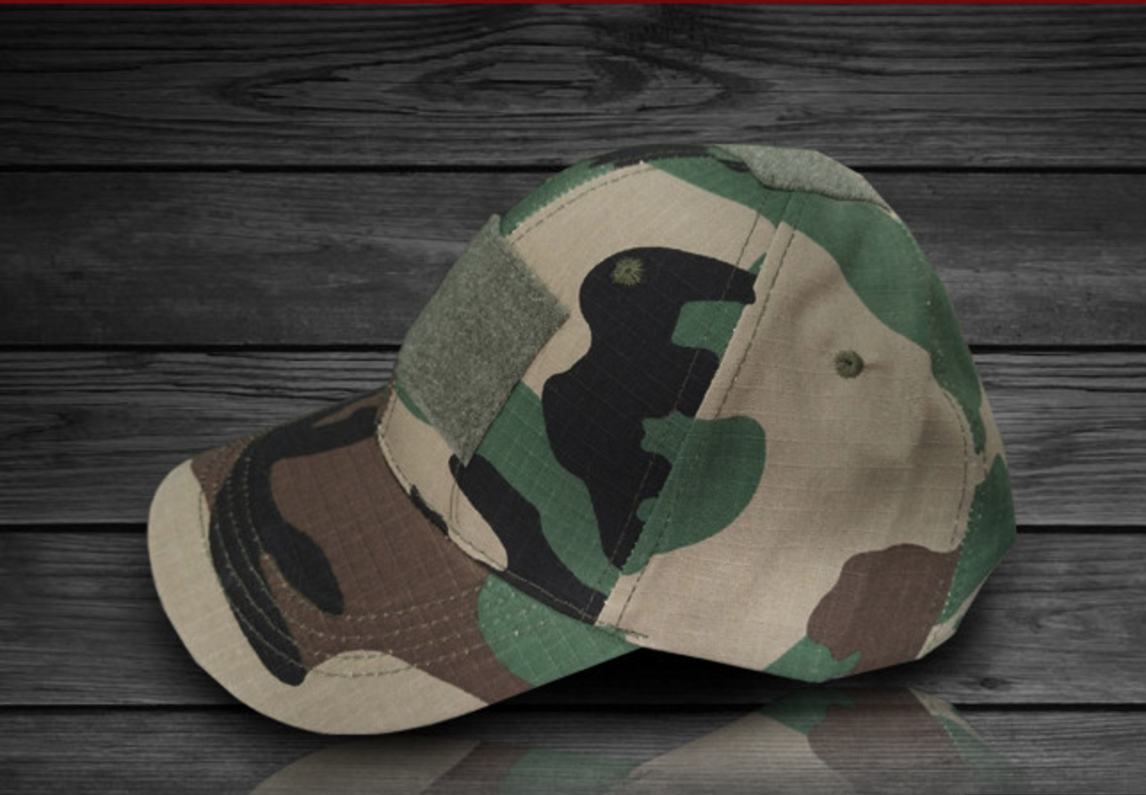 หมวกแก๊ป ลายพราง - camo cap