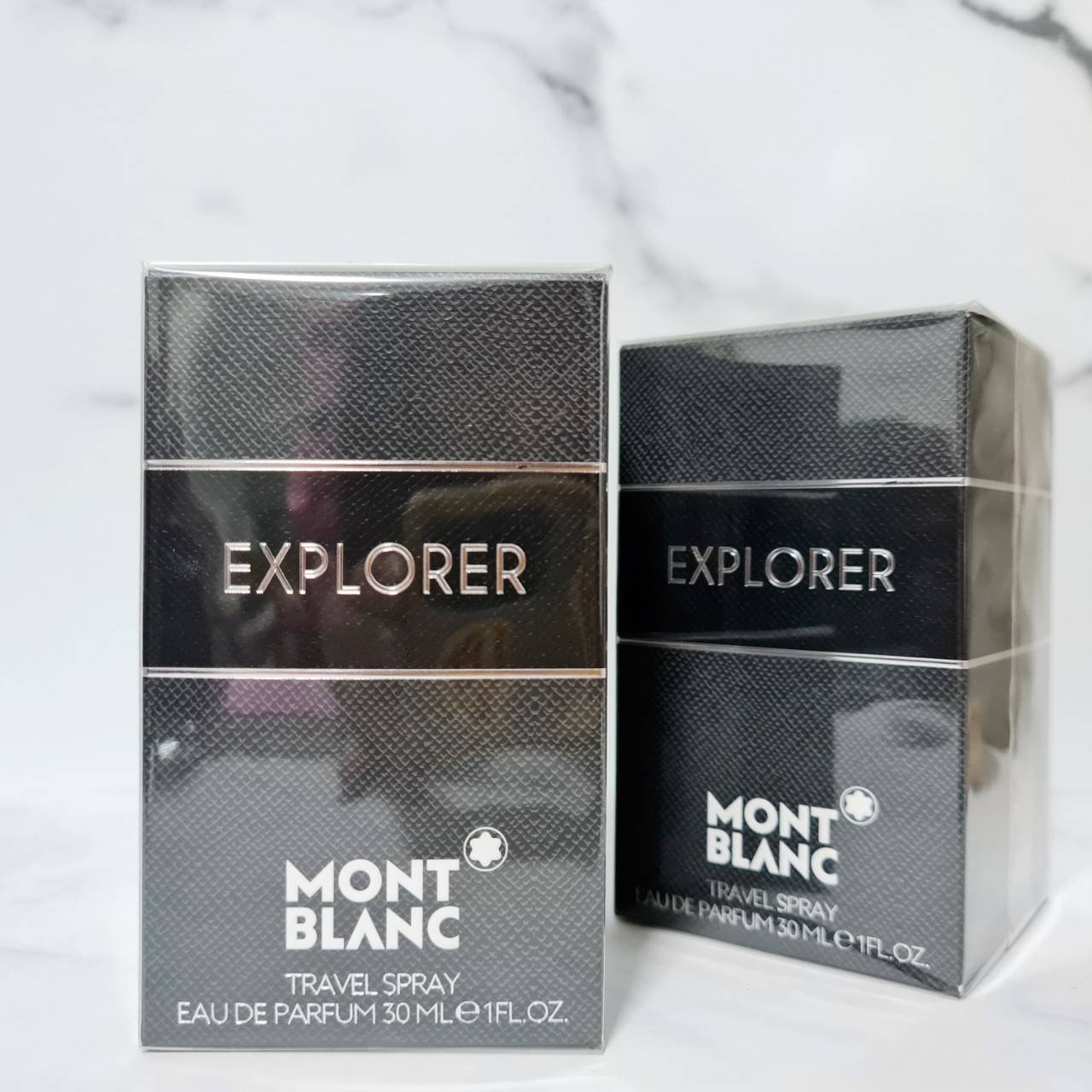 น้ำหอมแท้ MontBlanc Explorer EDP for men 30ml กล่องซีลไม่มีป้ายขาว ใครชอบแนว Creed Aventus