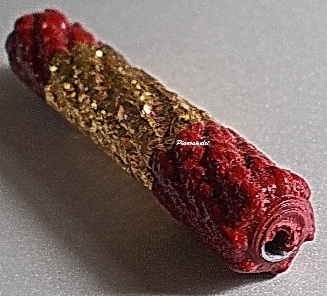 ตะกรุดแดง เมตตามหานิยม ลพ.จำลอง วัดเจดีย์แดง อยุธยา