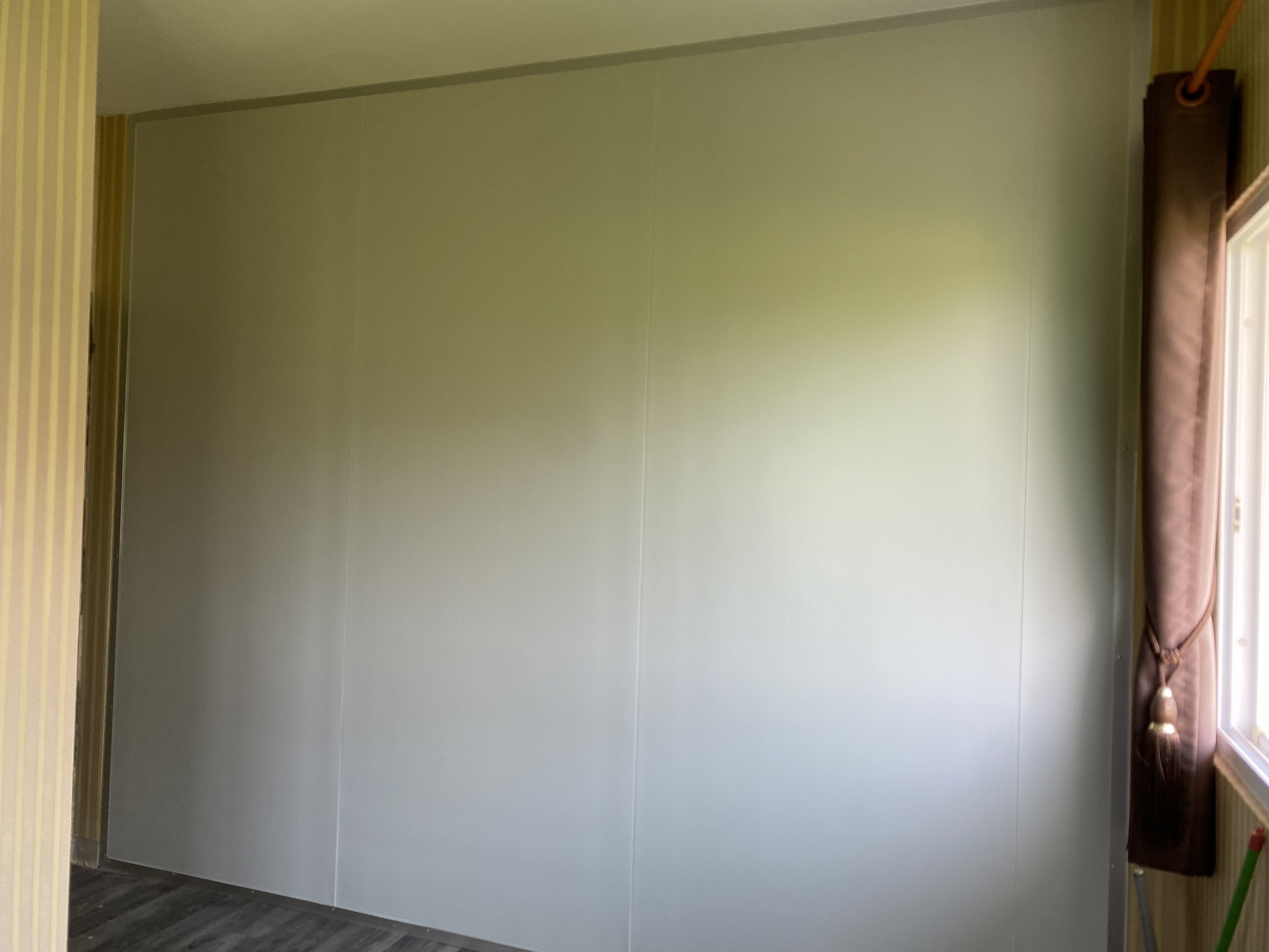 กั้นผนังห้องด้วยผนัง eps โฟม