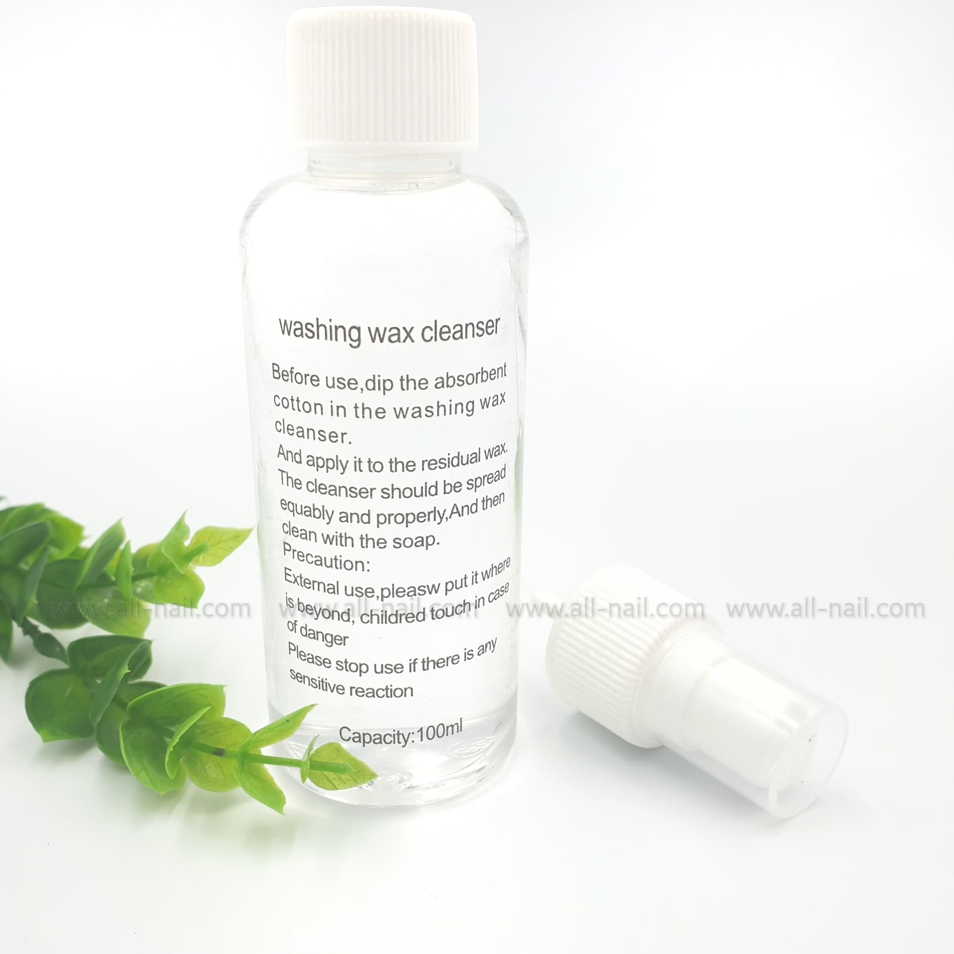 น้ำยาเช็ดคราบแว็กซ์ 100ml. (washing wax cleanser)