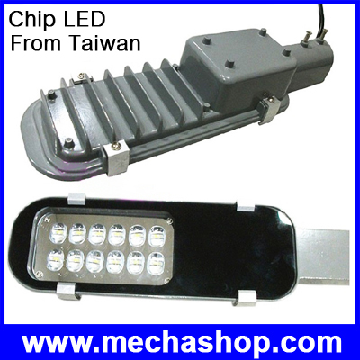 โคมไฟถนน โคมไฟLED 12W 12V 1560LM LED Street Light แสงสว่างสีขาว(Chip LED from Taiwan สั่งซื้อจำนวนมากราคาพิเศษ)