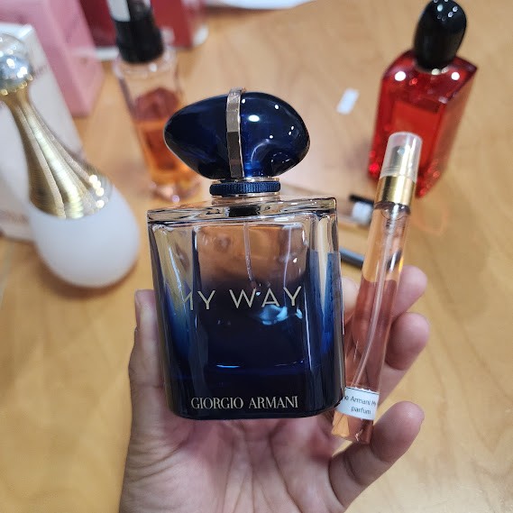 น้ำหอมแท้แบ่งขาย Giorgio Armani My Way parfum 💕Travel Size #แบบทดลอง