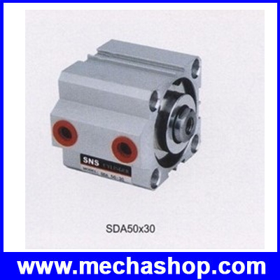 กระบอกลม SDA50X10 Compact Cylinder SDA series