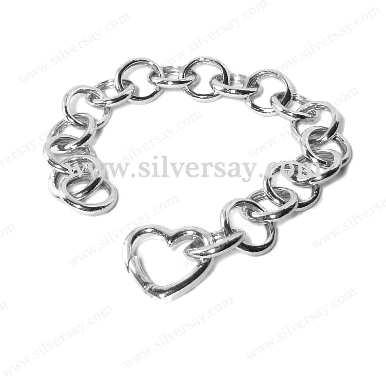 สร้อยข้อมือหัวใจล็อค/เปิดได้