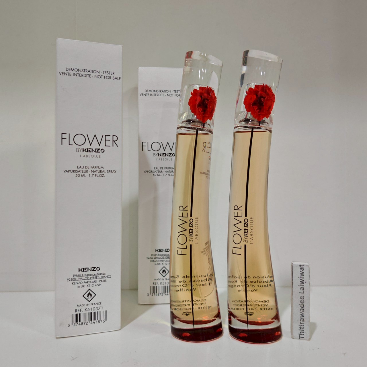 น้ำหอมแท้ Kenzo Flower L'Absolue Eau de Parfum 50ml กล่องเทสเตอร์