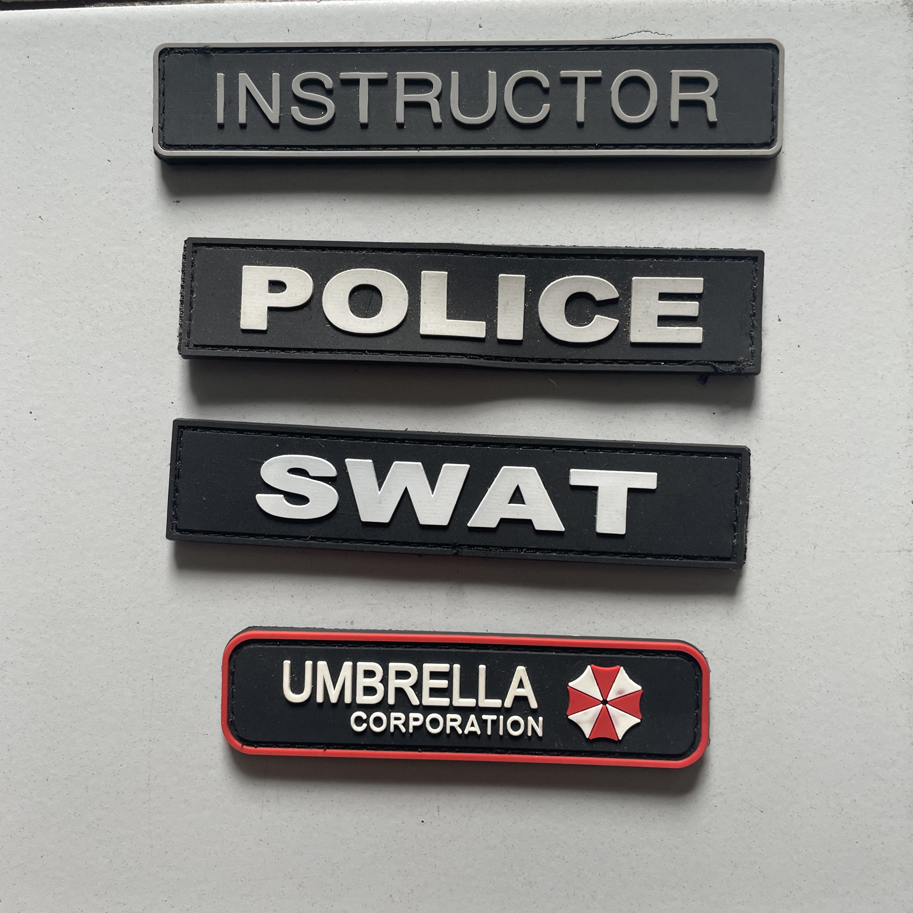 patch อาร์ม แบบ pvc กลุ่ม A (มีตีนตุ๊กแกทุกชิ้น)