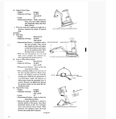 หนังสือ คู่มือซ่อม Kobelco Hydraulic Excavator SK25SR , SK30SR , SK35SR (ข้อมูลทั่วไป ค่าสเปคต่างๆ วงจรไฟฟ้า วงจรไฮดรอลิกส์)
