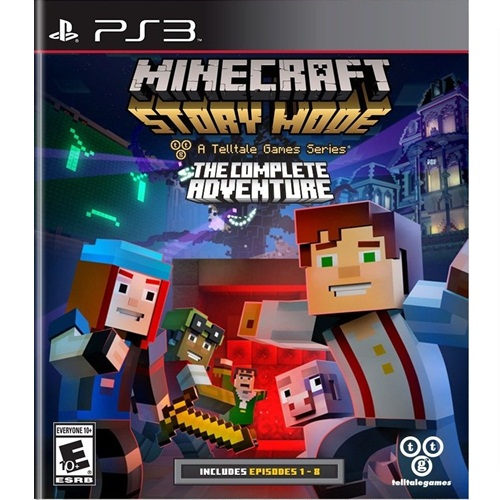 PS3: Minecraft Story Mode : The Complete Adventure (Z All) [ส่งฟรี EMS]