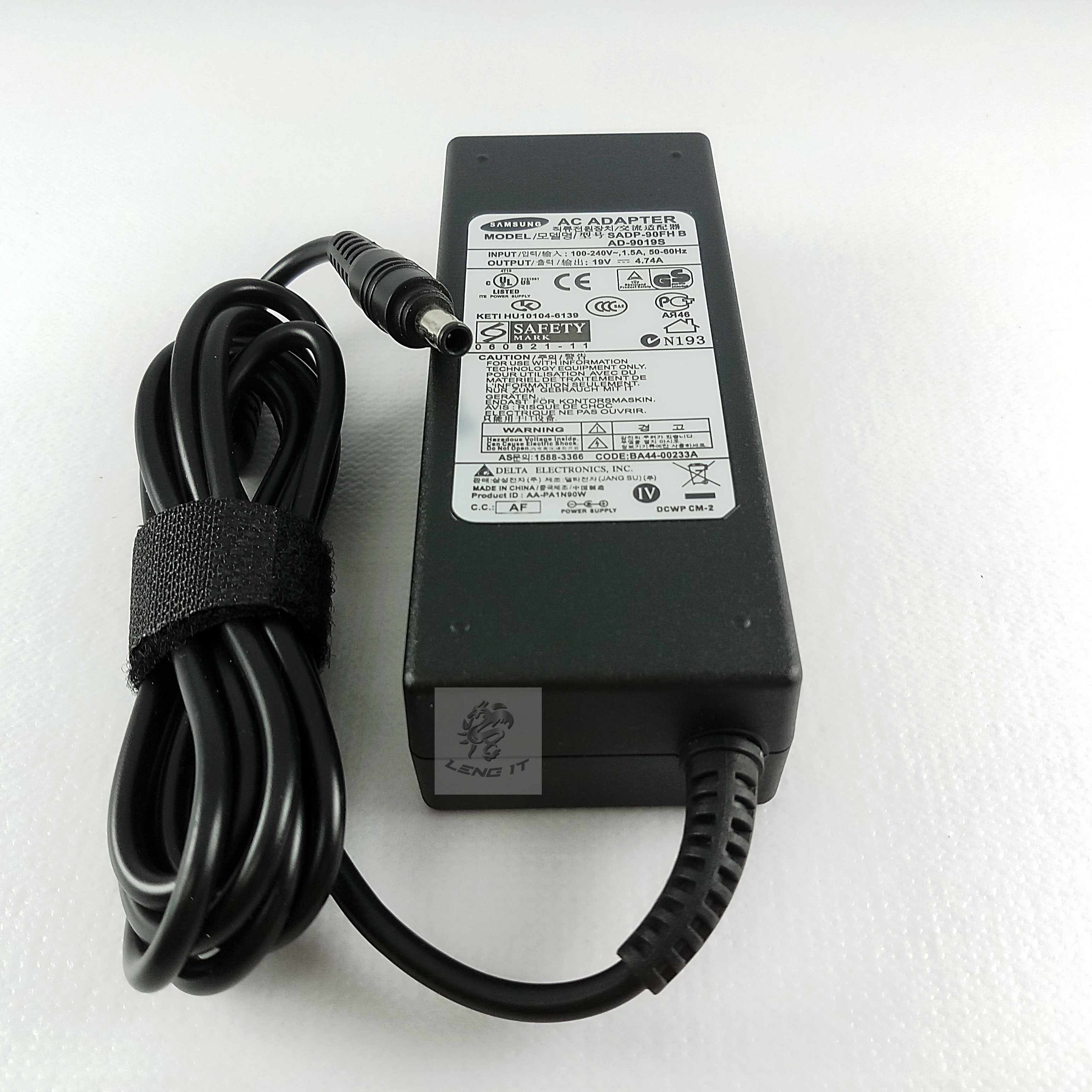 ADAPTER SAMSUNG 19V 4.74A 90W หัว5.5x3.0MM (ของเทียบ OEM)