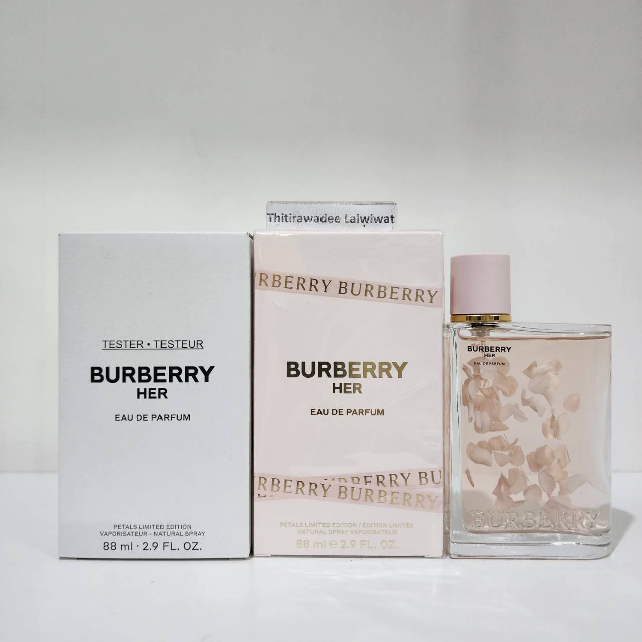 น้ำหอมแท้ Burberry Her Edp Petals Limited 88ml กล่องเทสเตอร์