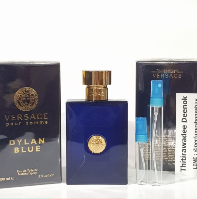 น้ำหอมแท้แบ่งขาย Versace Dylan Blue Pour Homme EDT💕Travel Size #แบบทดลอง