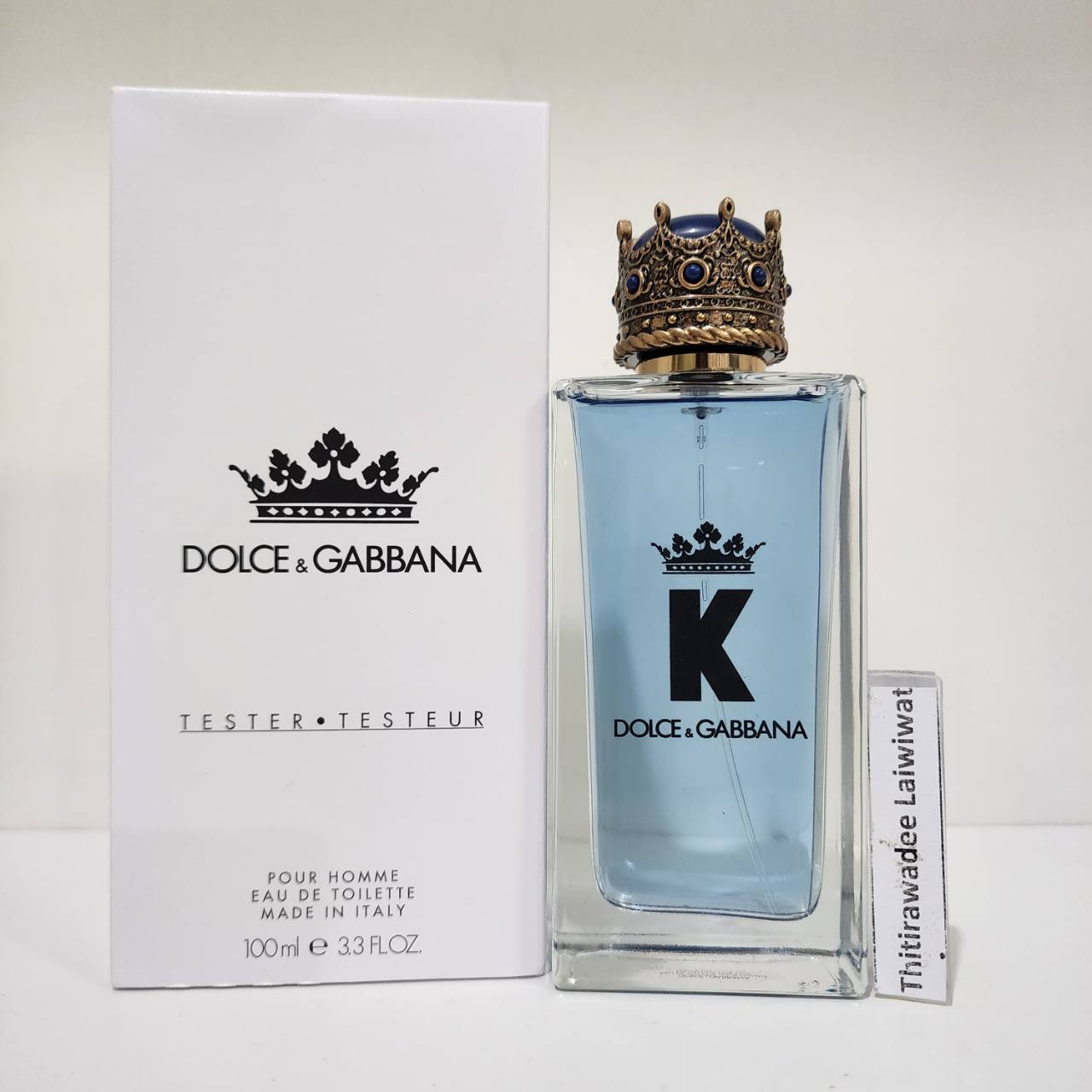 น้ำหอมแท้ D&G Dolce & Gabbana King K EDT 100ml กล่องเทสเตอร์