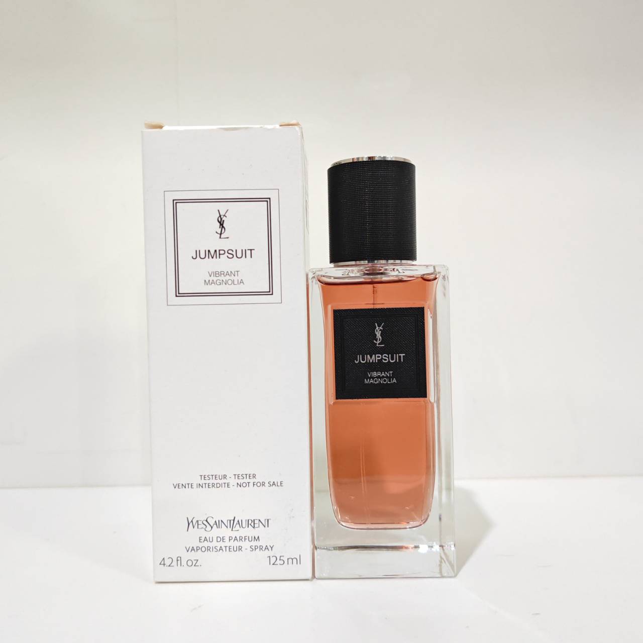 น้ำหอมแท้ YSL Jumpsuit Vibrant Magnolia (Le Vestiaire des Parfums) 125ml กล่องเทสเตอร์ป้ายไทย กล่องไม่สวย