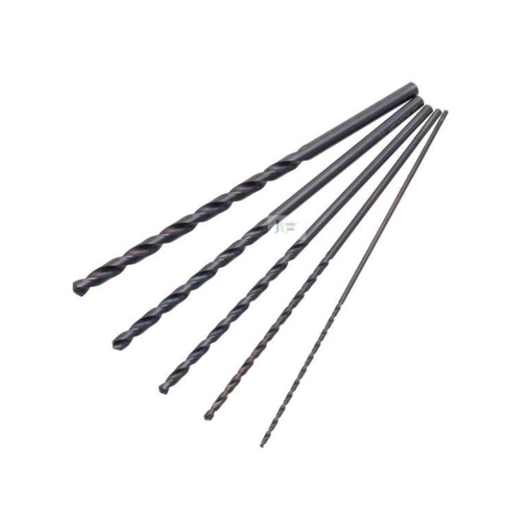 NACHI ดอกสว่านเจาะเหล็ก ยาวพิเศษ L550 HSS ขนาด 1.0 - 2.0 มม นาชิ