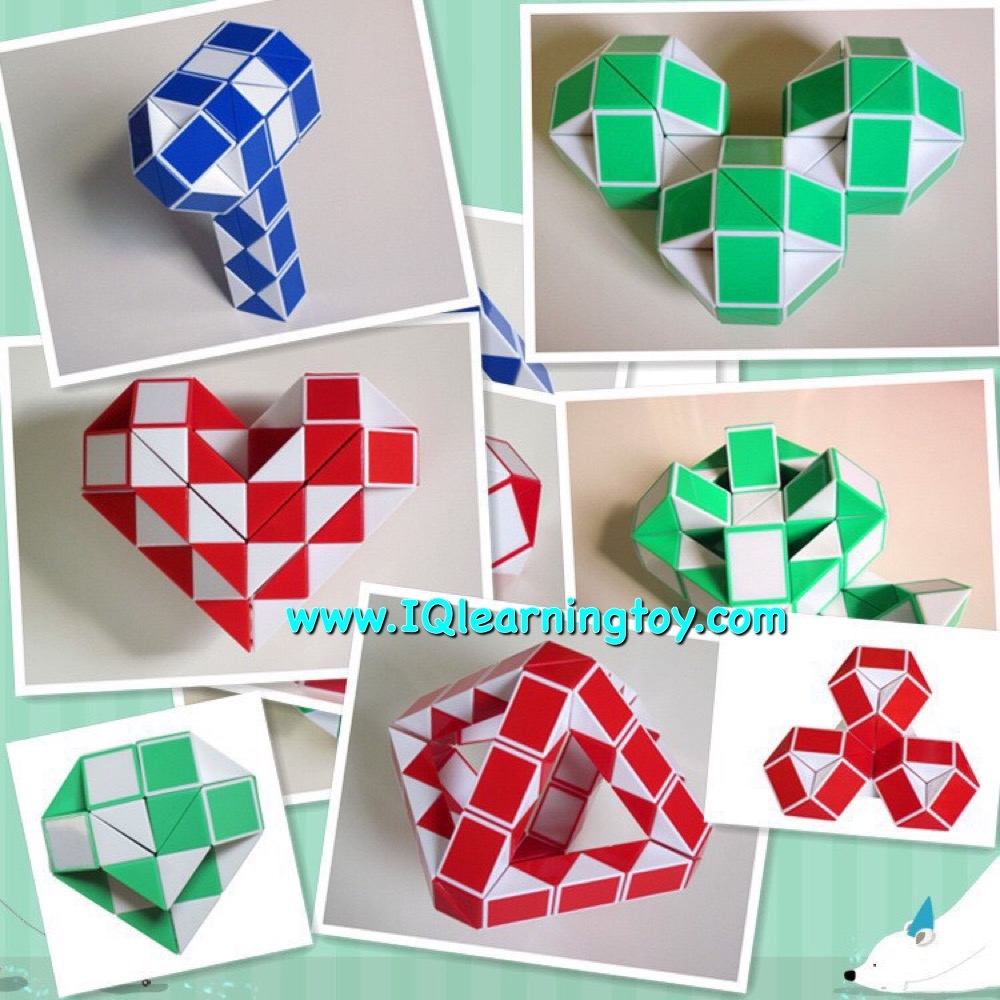 Snake Rubik เกมiรูบิคงู(ลูกบิดงู)เป็นเกมสร้างสรรค์จินตนาการแบบปลายเปิด เพื่อฝึกสมอง ฝึกสมาธิ พัฒนาการกล้ามเนื้อมือ สมองและสายตา เล่นได้ทุกวัย ส่งฟรี