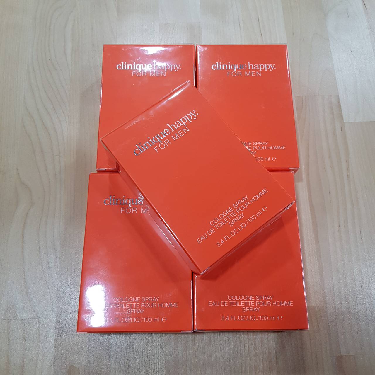 น้ำหอม Clinique Happy For Men Eau De Toilette Spray 100มิล กล่องซีล