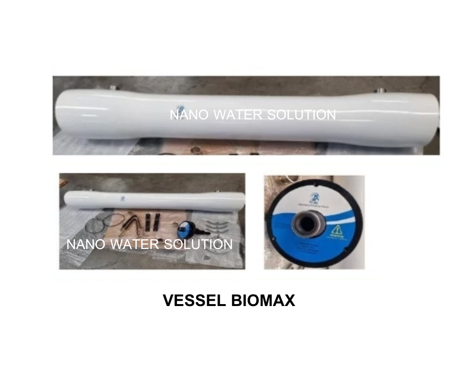 Vessel FRP BIOMAX 8x120 (Side Port) (300 PSI)