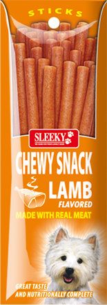 ขนมสุนัข SLEEKY ชิววี่สแน็ค รสแกะ (ชนิดแท่ง - สำหรับหมาเล็ก)