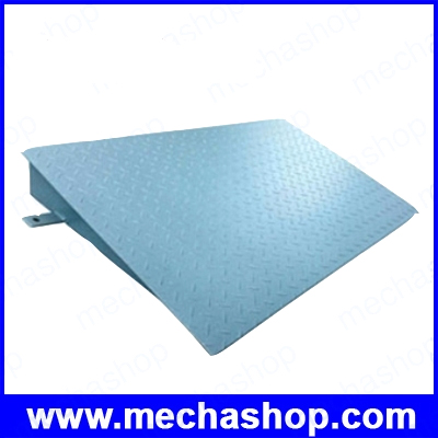 ทางลาดเครื่องชั่ง โครงสร้างเหล็ก แท่นชั่งเหล็กหนา 6mm. ขนาด 100x63cm, 120x63cm, 150x63cm ยี่ห้อ ZEPPER รุ่น RMP (จีน)