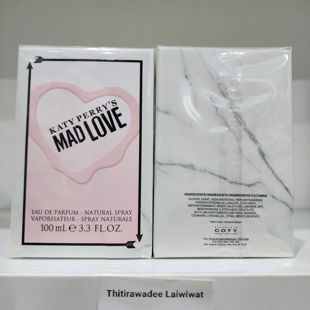 น้ำหอมแท้ Katy Perry Mad Love EDP 100ml กล่องซีล