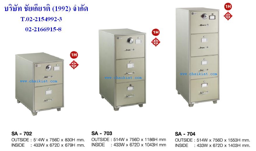ตู้นิรภัยรุ่น SA-702-704