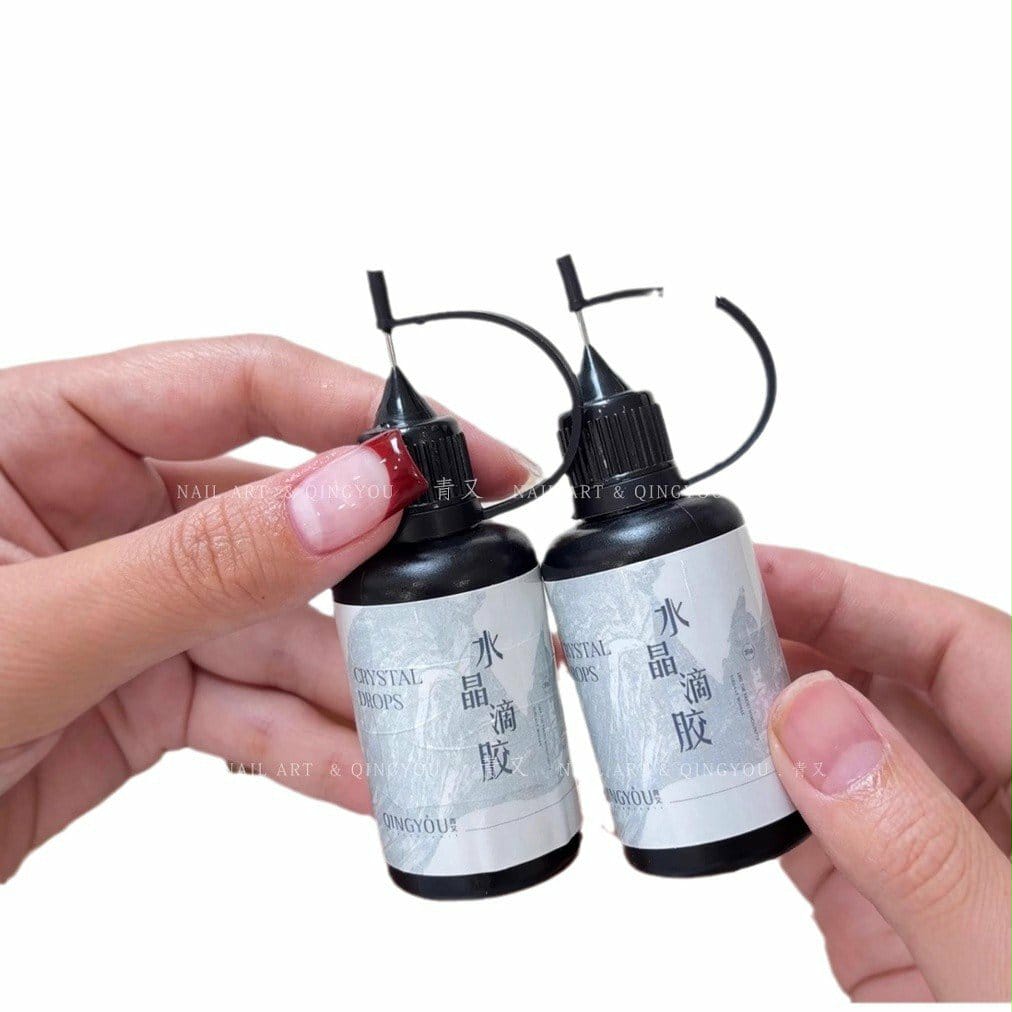 เจลแม่พิมพ์ซิลิโคน หัวเข็ม (Crystal Resin) สูตรแห้งไว เจลเรซิ่น เจลบล็อคซิลิโคน ใช้ทำอะไหล่แต่งเล็บ