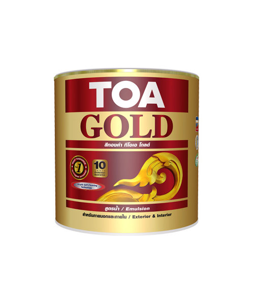 สีรองพื้นน้ำอะครีลิค TOA GOLD #PW111 (กล)