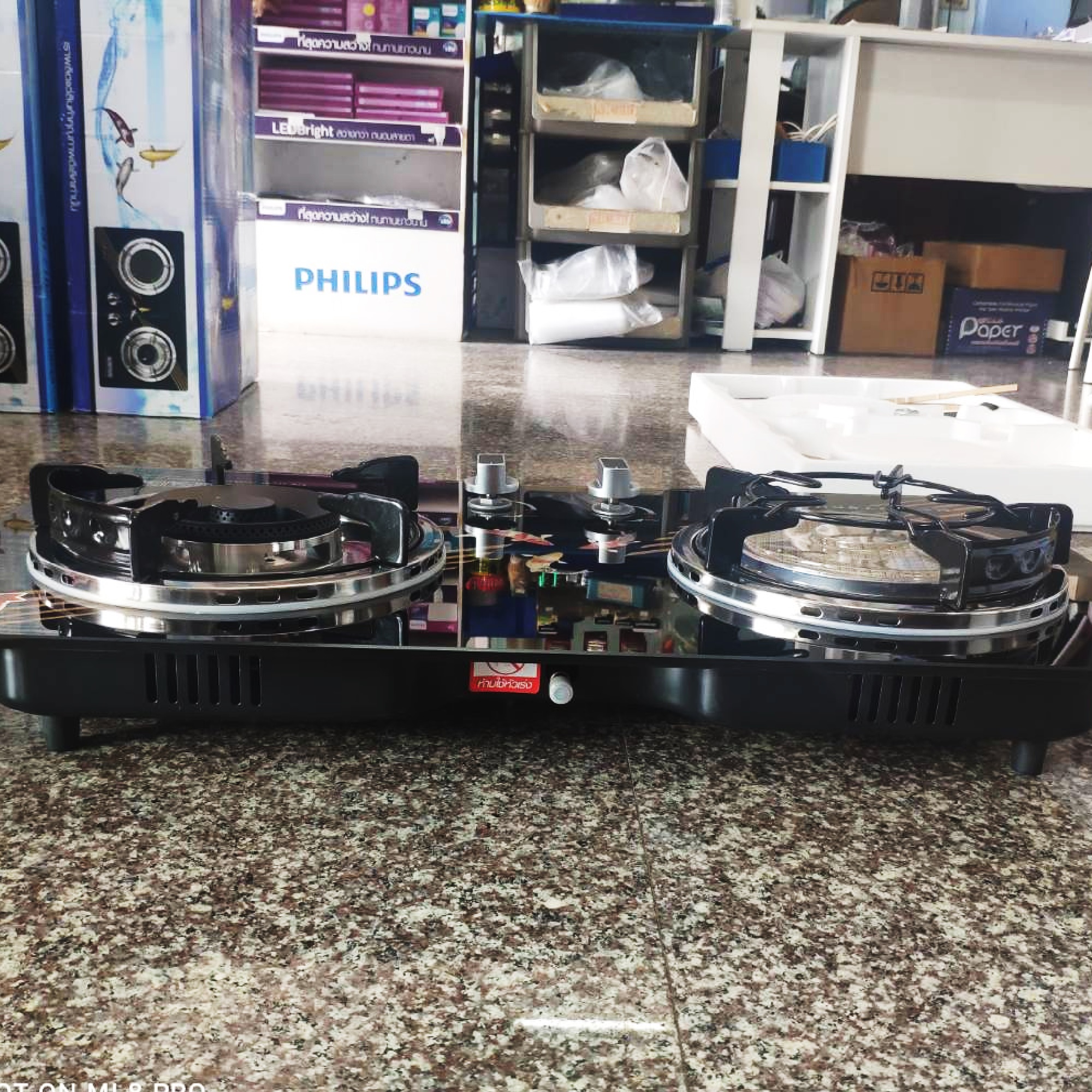 GFI-2162 เตากระจกคู่ NANOTECH (หัวผสม)