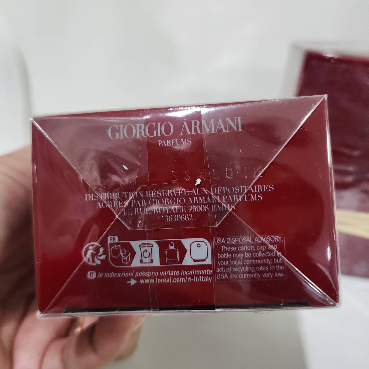 น้ำหอมแท้ Giorgio Armani Stronger With You Tobacco EDP 100ml กล่องซีล P-Gi0rgi0